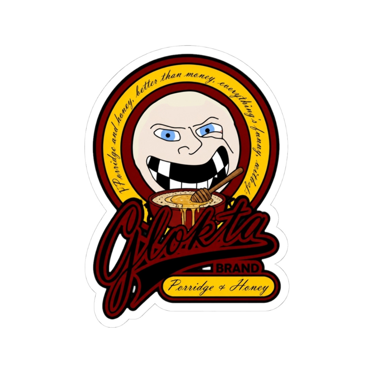 Glokta Brand Porridge & Honey Seal | Joe Abercrombie