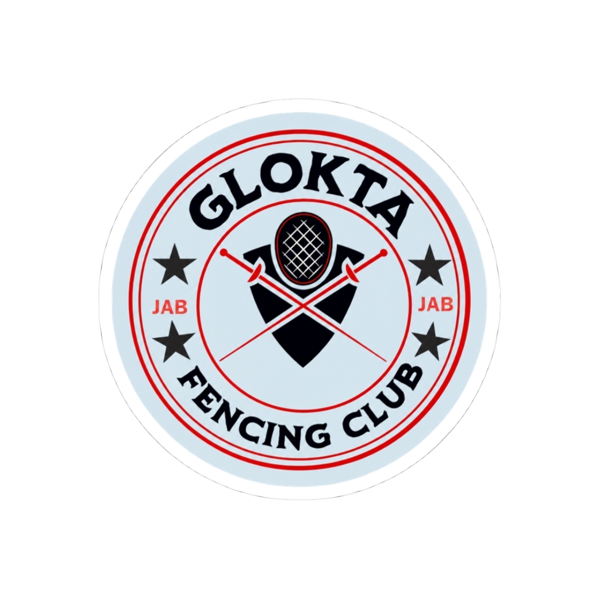 The First Law, Vintage Glokta Fencing Club Joe Abercrombie Sticker