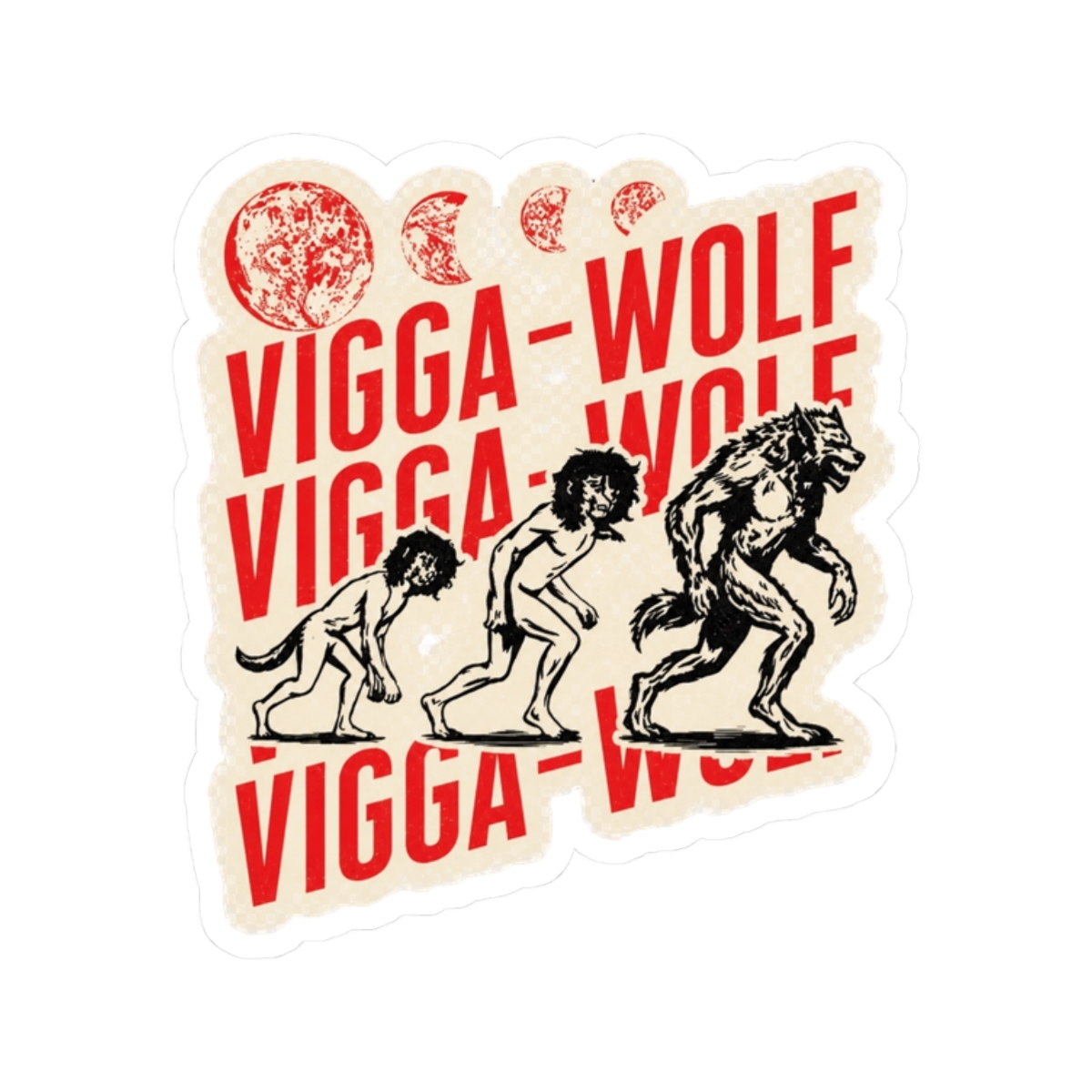 Vigga-Wolf, The Devils, Joe Abercrombie Sticker - alternate angle 3, merchandise