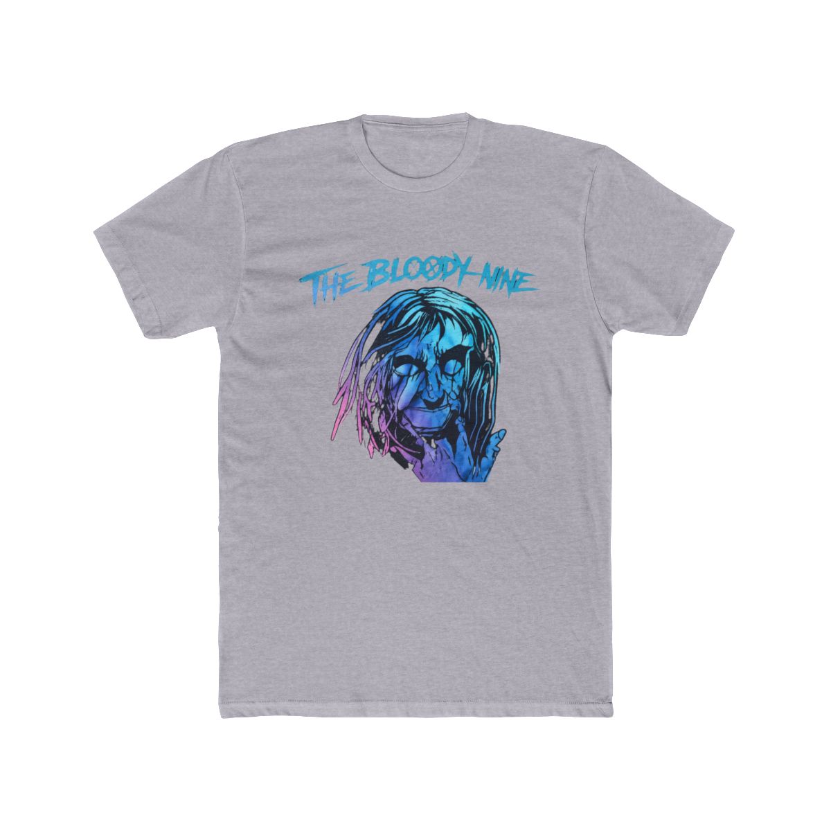 The First Law Merch, the Bloody-nine, Logen Ninefingers, Gradient Screenprint, Comfort Colors T Shirt | Joe Abercrombie