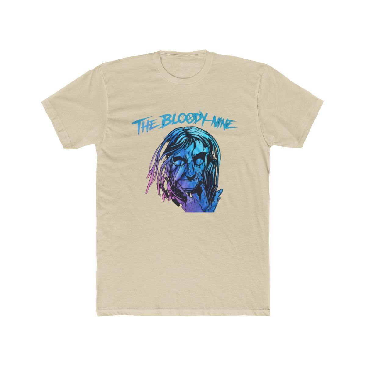 The First Law Merch, the Bloody-nine, Logen Ninefingers, Gradient Screenprint, Comfort Colors T Shirt | Joe Abercrombie - alternate angle 4, merchandise
