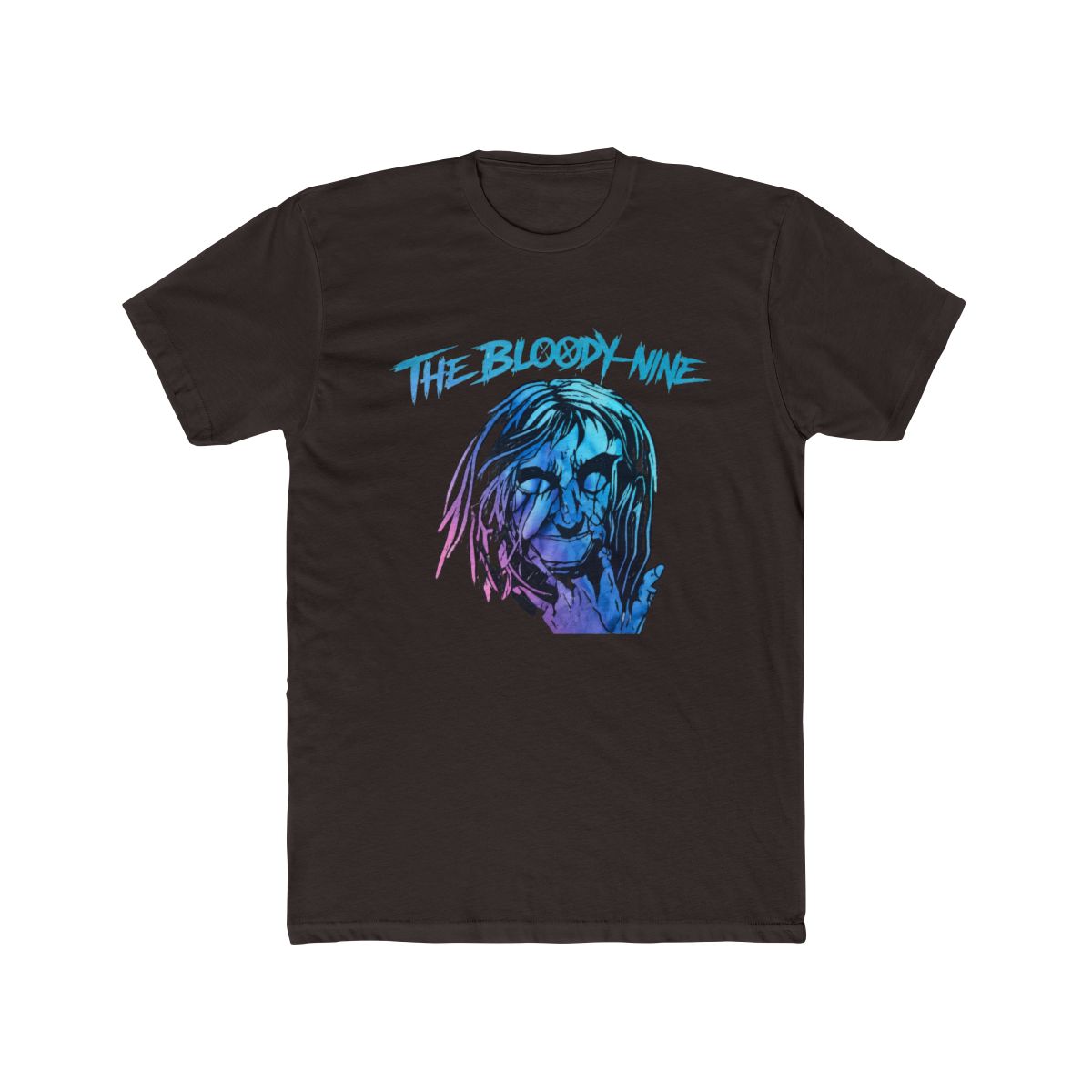 The First Law Merch, the Bloody-nine, Logen Ninefingers, Gradient Screenprint, Comfort Colors T Shirt | Joe Abercrombie - alternate angle 3, merchandise