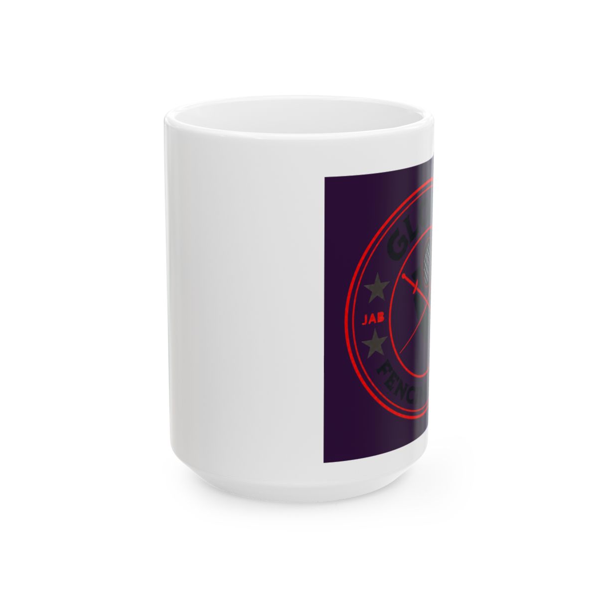 The First Law, Vintage Glokta Fencing Club Joe Abercrombie Mug - alternate angle 2, merchandise
