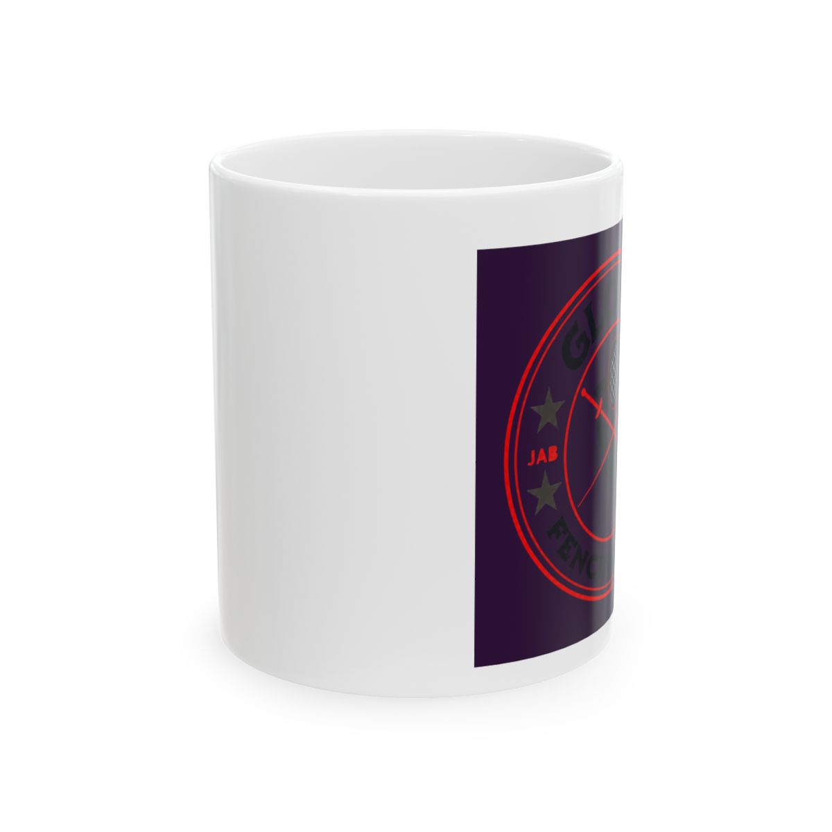 The First Law, Vintage Glokta Fencing Club Joe Abercrombie Mug - alternate angle 1, merchandise