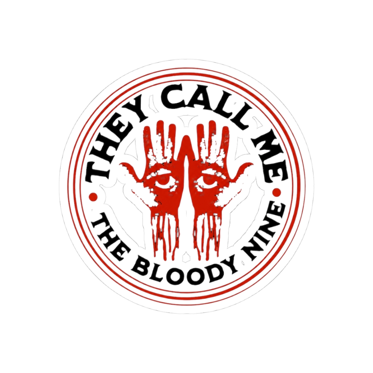 The Blade Itself, First Law Trilogy, Logen Ninefingers, Bloody-Nine, book lover Sticker | Joe Abercrombie