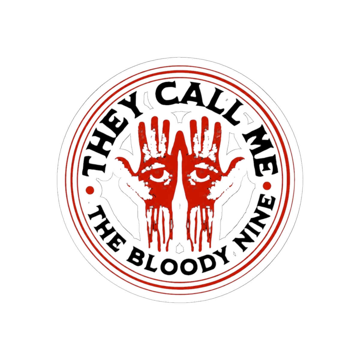 The Blade Itself, First Law Trilogy, Logen Ninefingers, Bloody-Nine, book lover Sticker | Joe Abercrombie